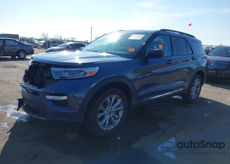 2021 Ford Explorer Xlt from USA, damaged, VIN 1FMSK8DH9MGA17101